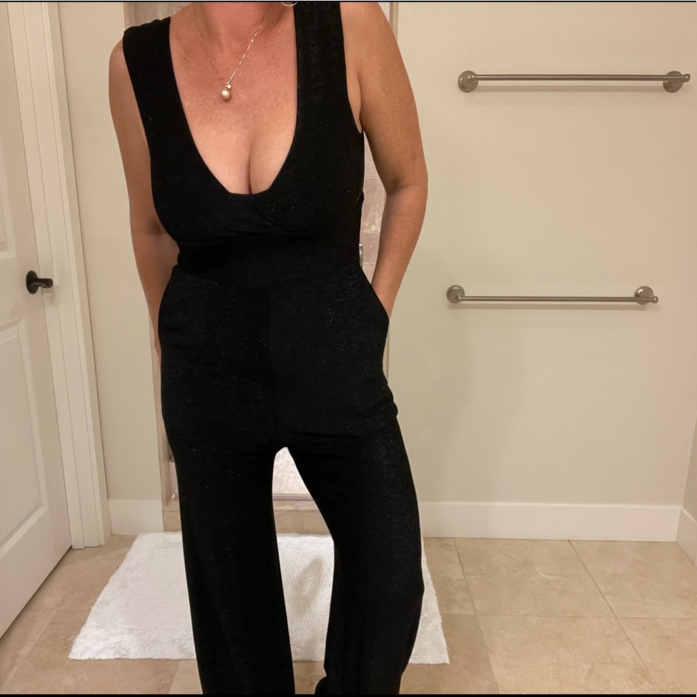 BCBG Generation Shimmer Jumpsuit